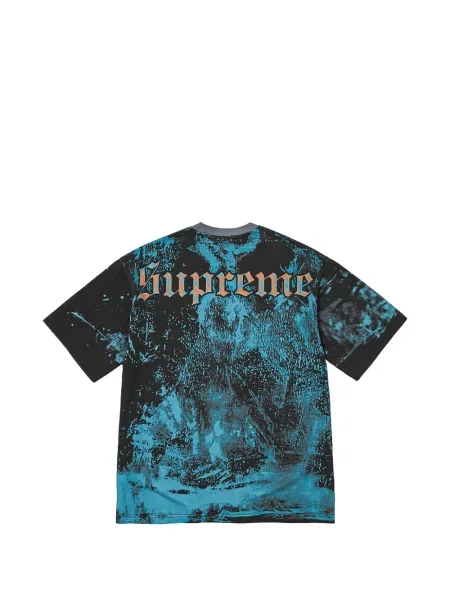 Tricou Supreme cu imagine albastru
