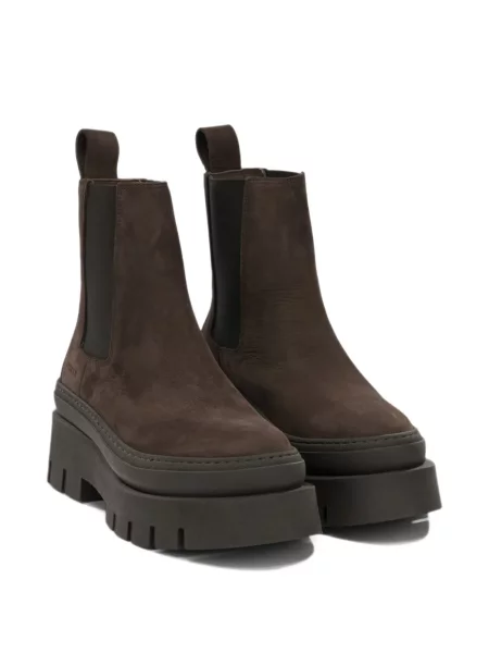 Botine chelsea Copenhagen Studios din piele cu platformă maro