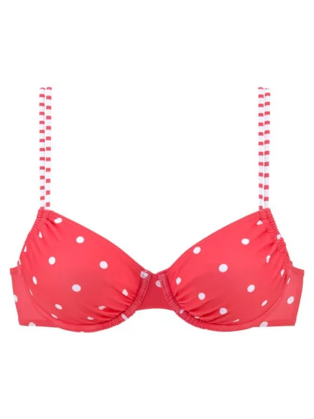 S.Oliver Sutien costum de baie Audrey roșu alb