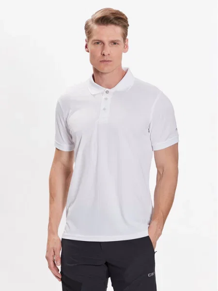 CMP Поло Regular Fit білий