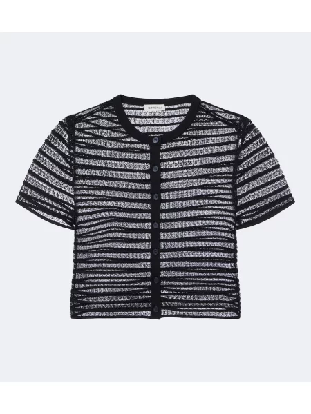 Cardigan Simkhai din dantelă negru
