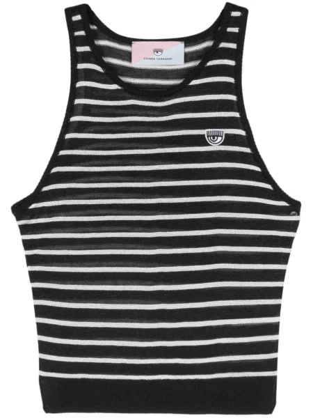 Top Chiara Ferragni negru