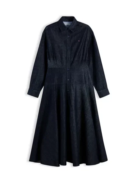 TOMMY HILFIGER Rochie tip bluză închis albastru
