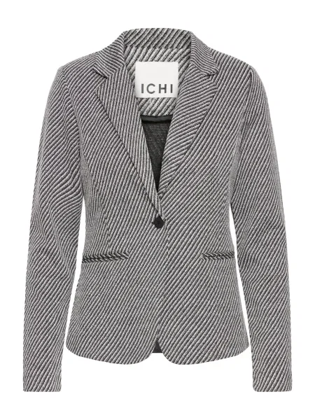 ICHI Sacou IHKATE negru / murdar alb
