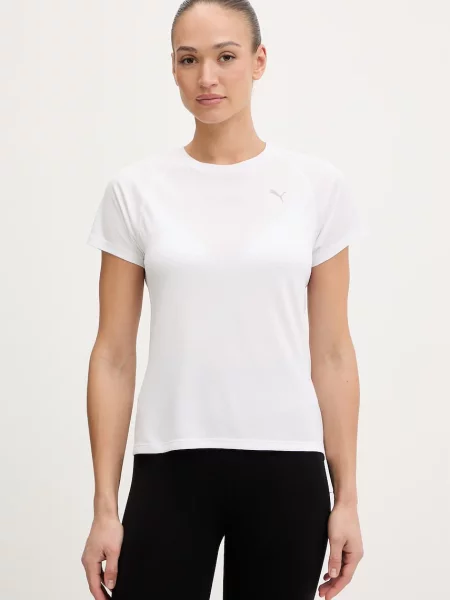 Puma t-shirt treningowy biała