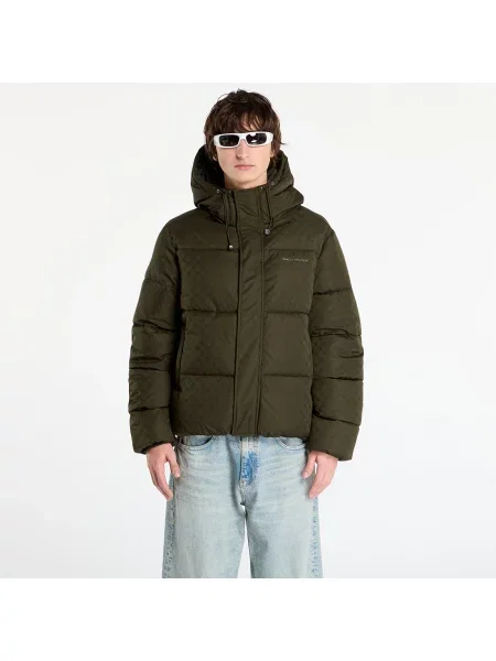 Jachetă Daily Paper Monogram Puffer Jacket UNISEX Rosin Green XXL verde
