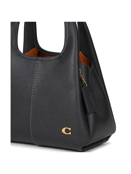 Coach geantă de piele Lana Shoulder Bag 23 negru