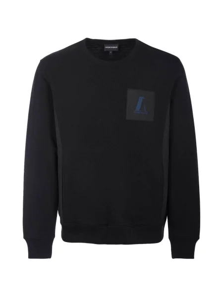 Mikina Emporio Armani čierna
