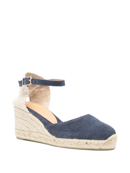 Cropp espadrile Castaner cu bretele albastru