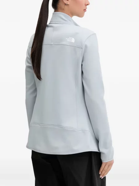 Geacă The North Face cu imagine albastru