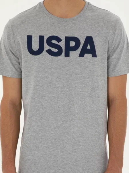 Поло U.s. Polo серое