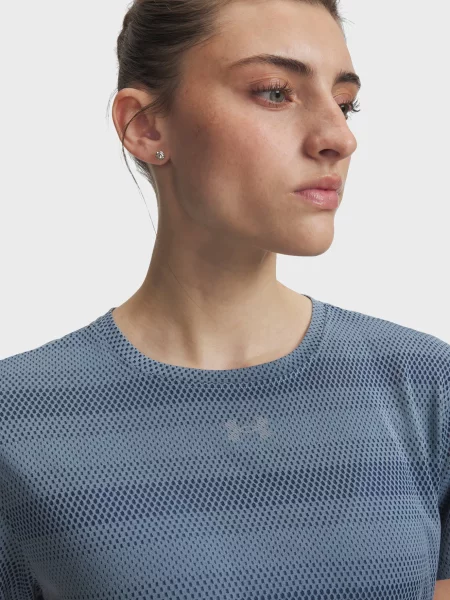Футболка Under Armour в полоску синяя
