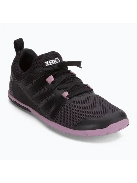 Дамски обувки за боси крака Xero Shoes Forza Runner black/elderberry черно