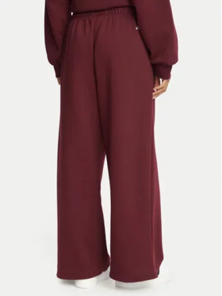 Adidas Spodnji del trenirke Adidas Damskie Bordo rdeča