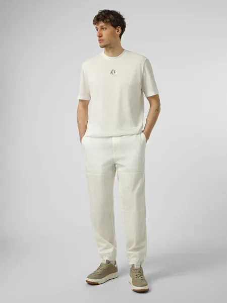 Повседневные брюки Armani Exchange белые