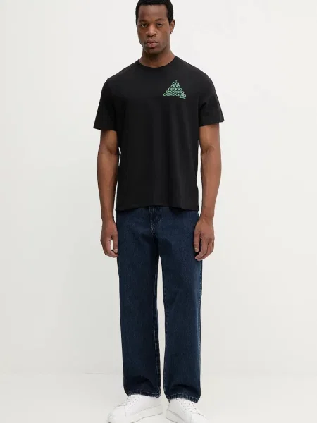 Kratka majica Calvin Klein Jeans črna