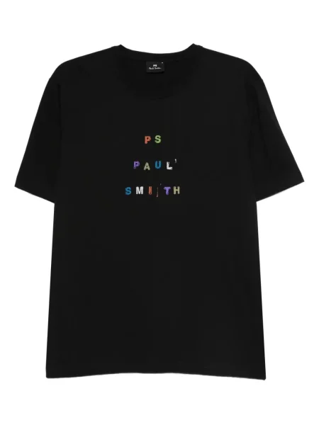 Tricou Ps Paul Smith cu broderie negru