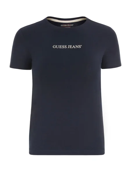 Guess Jeans Tričko modrá