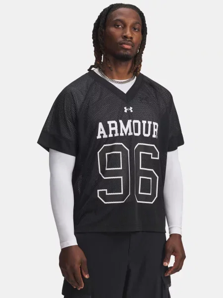 Tricou Under Armour din jerseu negru