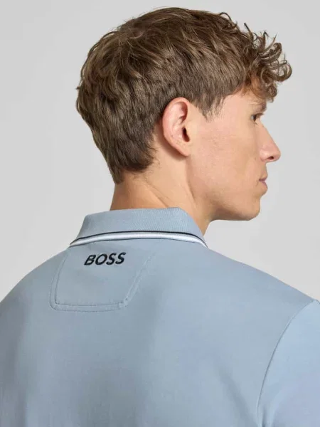Koszulka polo o kroju regular fit z mieszanka bawełny model PADDY PRO' Boss Green