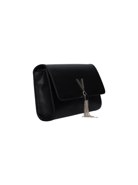 Valentino Bags Listová kabelka čierna