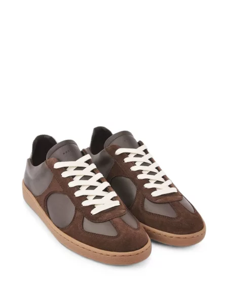 Sneakerși Nubikk din piele maro
