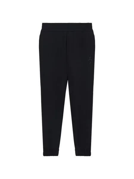Stras pantaloni Armani Exchange alergare negru