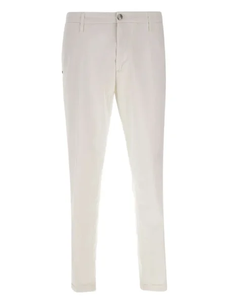 Pantaloni Re-hash alb