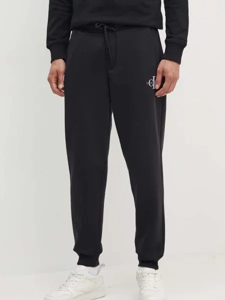 Spodnji del trenirke Calvin Klein Jeans črna