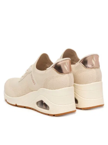 Laisvalaikio batai Skechers Uno Wedge smėlio