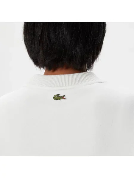 Толстовка Lacoste белая