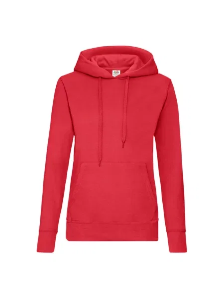 Bluza Z Kapturem czerwona