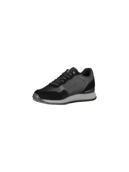 Sneakersy Napapijri skórzane czarne