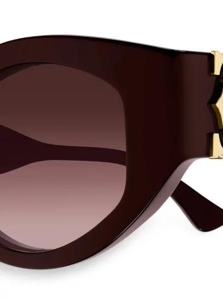 Sunčane naočale Cartier Eyewear s autogramom crvena