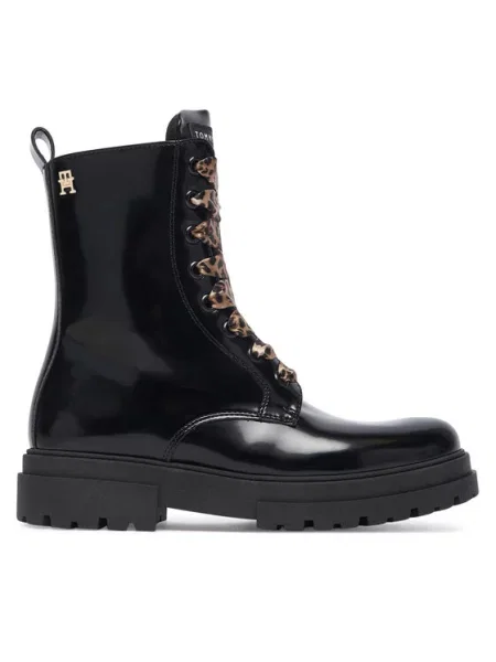 Gležnjače Tommy Hilfiger S crna