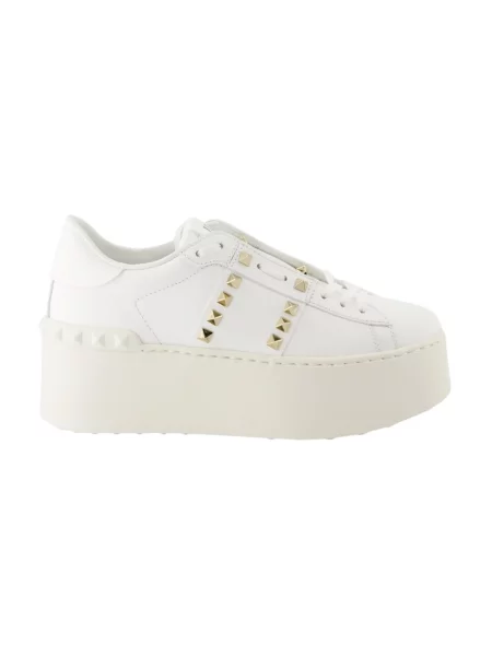 Sneakersy Valentino Garavani skórzane białe