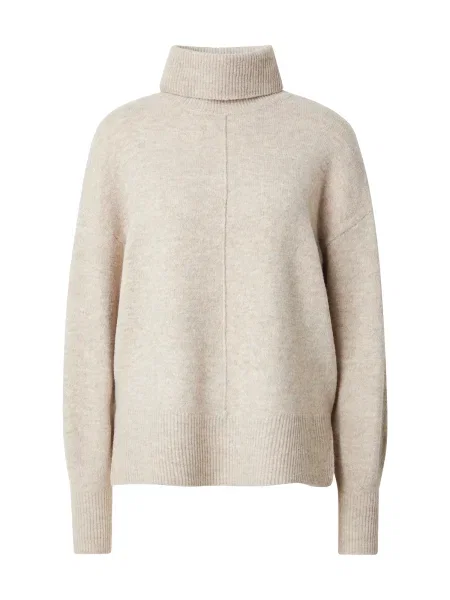 PIECES Pulover taupe gri