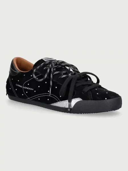Crime London SNEAKERINA sportcipő női bőr fekete