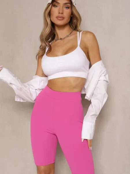 Pantaloni scurți roz