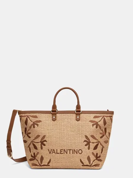 Valentino Bags torebka tote KORE beżowa
