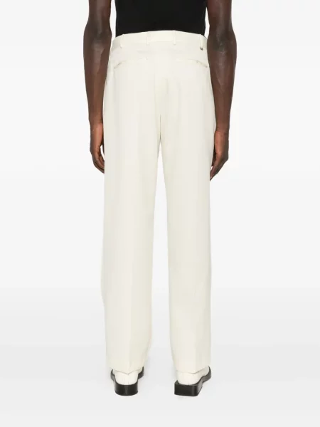 Pantaloni Pt Torino de lână plisate