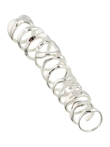 ABOUT YOU Prstan srebrna