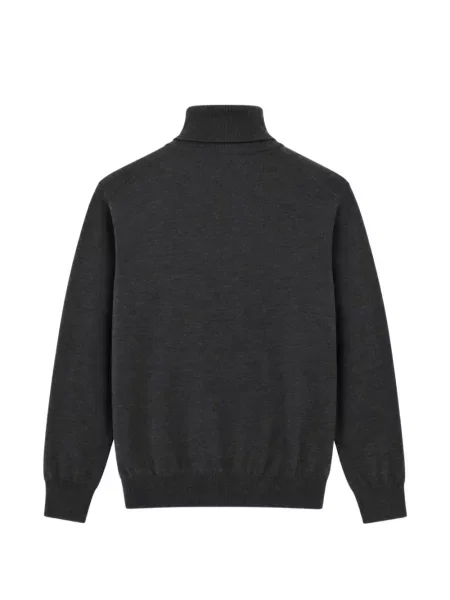 Pulover Canali tricotate gri