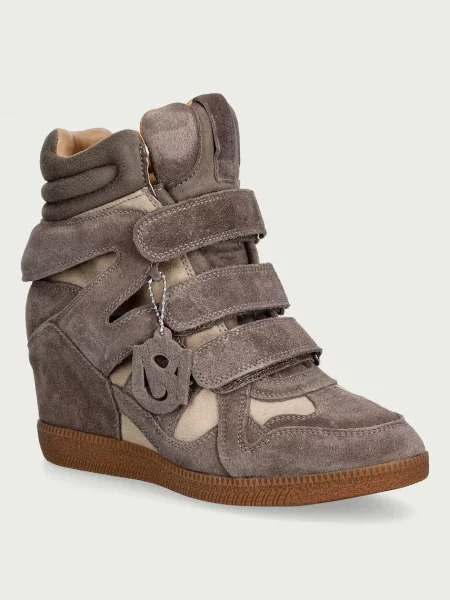 Steve Madden Mavis sneakersy zamszowe beżowe