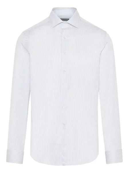 Cămașă Canali cu dungi albastru