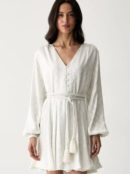 Marciano by Guess rochie cu vâscoză HADIL bej