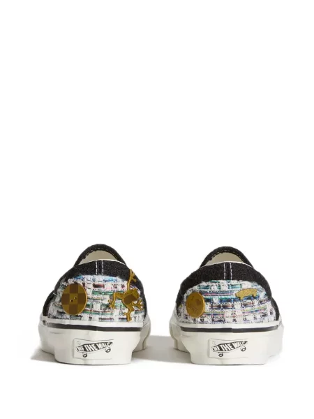 Chiloți Vans slip-on din tweed clasic negru