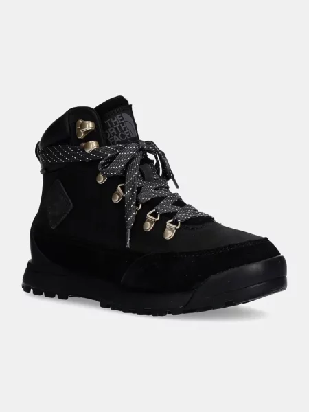 The North Face pantofi Back to Berkeley IV Leather femei izolare usoara negru