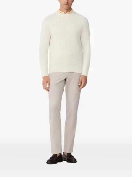 Pulover Hackett London cu decolteu rotund
