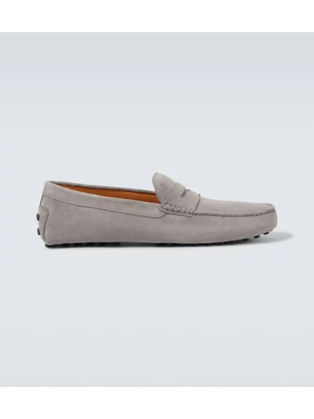Loaferke Tod's iz semiša siva